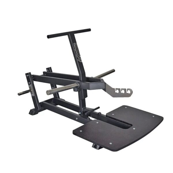 082 Belt Squat con Carico a Disco